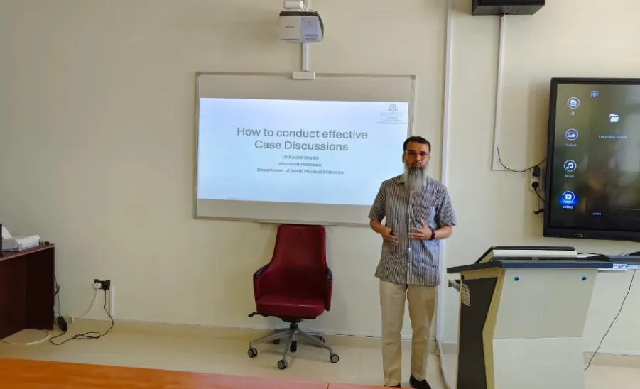 The College conducts a workshop to improve faculty members' skills - ورشة عمل تطوير مهارات اعضاء هيئة التدريس