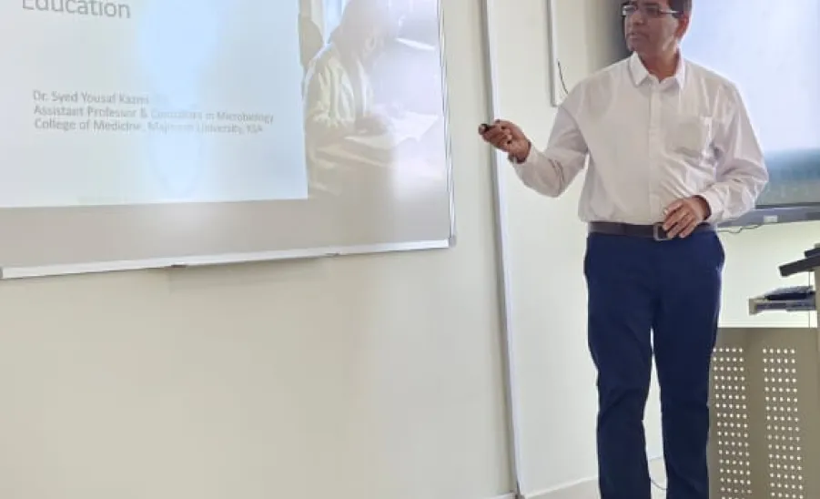 The College conducts a workshop to improve faculty members' skills - ورشة عمل تطوير مهارات اعضاء هيئة التدريس