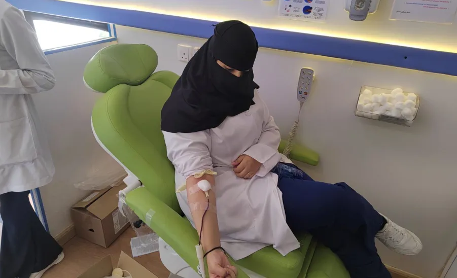 The Social Responsibility Observatory holds a blood donation campaign  -  حملة تبرع بالدم 