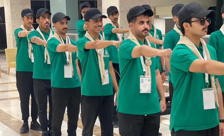 الجامعة تنهي استعداد جوالتها للمشاركة في برامج الخدمة العامة للحج - جامعة المجمعة