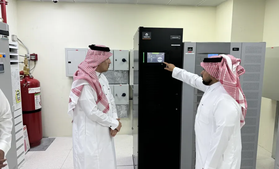 A power outage drills at the Data Center completed successfully  -  فرضية انقطاع التيار الكهربائي 