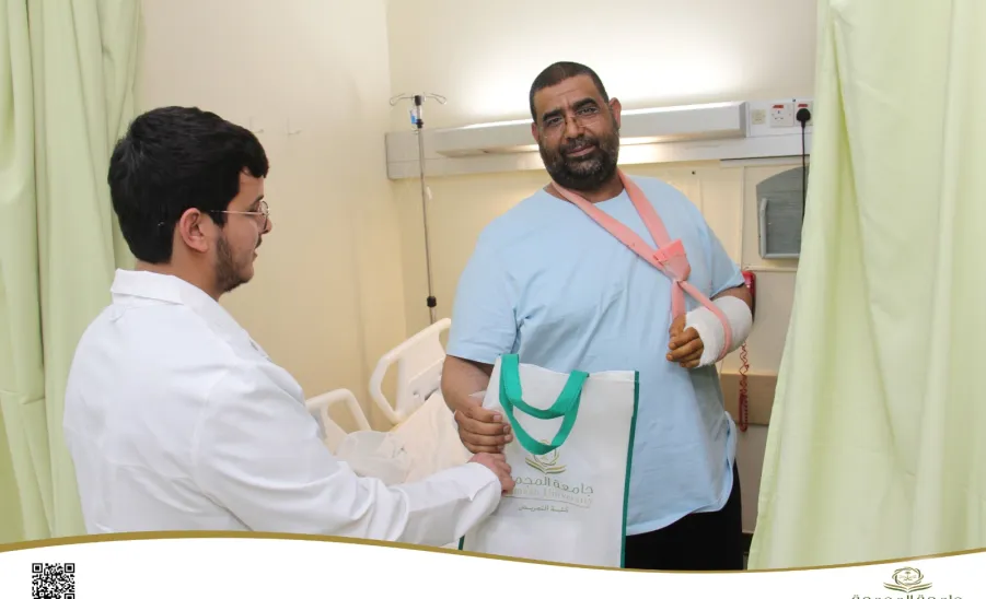 College of Nursing conducts a community initiative on Eid Al-Adha  - كلية التمريض تقدم مبادرة مجتمعية بمناسبة عيد الأضحى المبارك