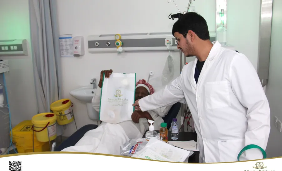 College of Nursing conducts a community initiative on Eid Al-Adha  - كلية التمريض تقدم مبادرة مجتمعية بمناسبة عيد الأضحى المبارك