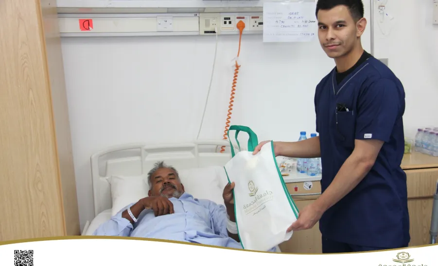 College of Nursing conducts a community initiative on Eid Al-Adha  - كلية التمريض تقدم مبادرة مجتمعية بمناسبة عيد الأضحى المبارك