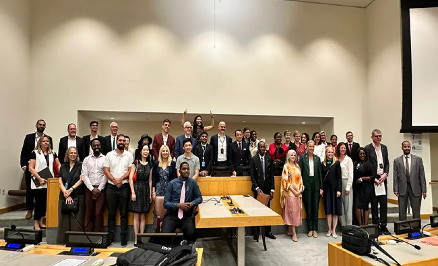 MU PARTICIPATES IN THE HIGHER EDUCATION FOR SUSTAINABILITY FORUM  - جامعة المجمعة تشارك في منتدى التعليم العالي من أجل الاستدامة ضمن فعالية المنتدى السياسي الرفيع المستوى