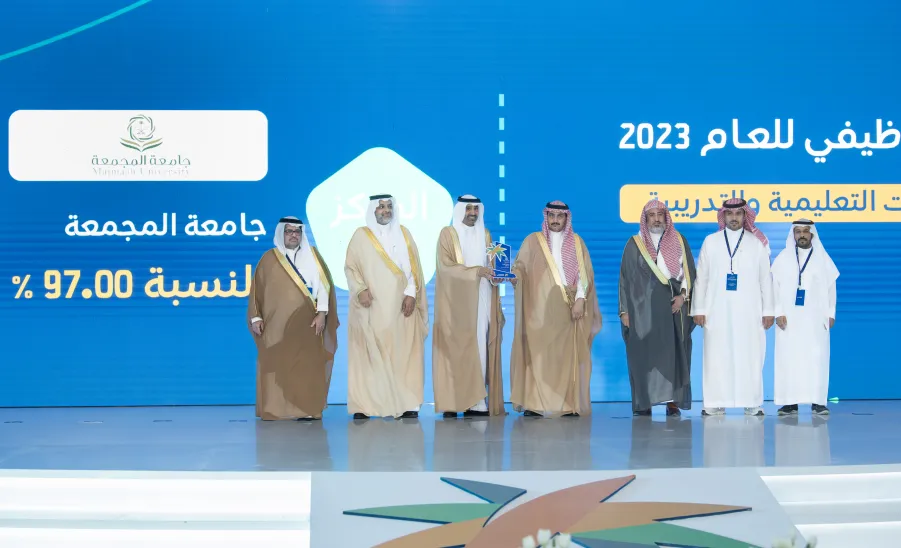 MU WINS FIRST PLACE IN PERIOD MEASUREMENT PROJECT "EMPLOYEE ENGAGEMENT", 2023 - جامعة المجمعة