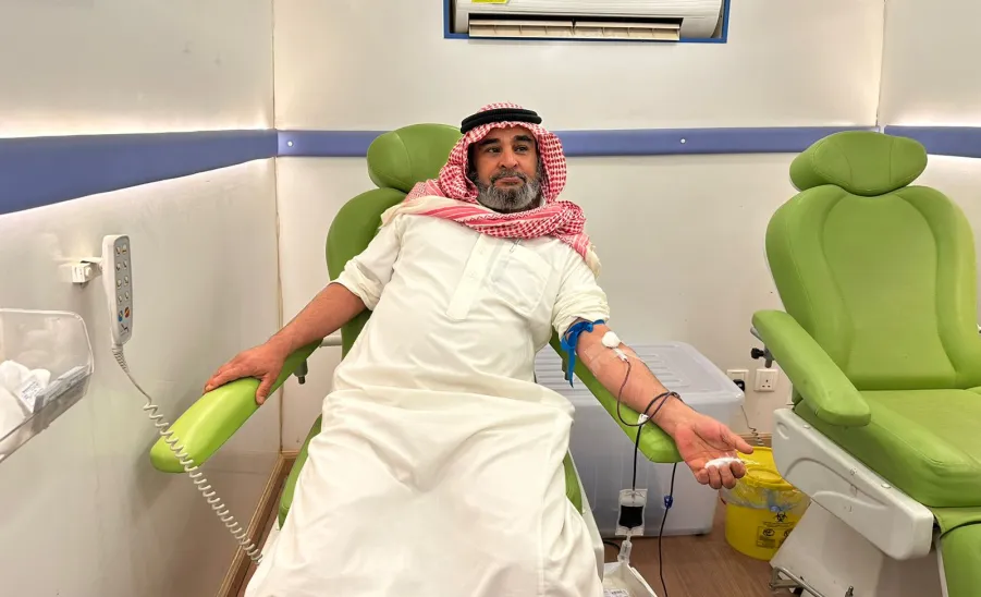 Social Responsibility Observatory launches a blood donation campaign in Majmaah Municipality Park
 -  مرصد المسؤولية الاجتماعية يقيم حملة تبرع بالدم في حديقة بلدية المجمعة