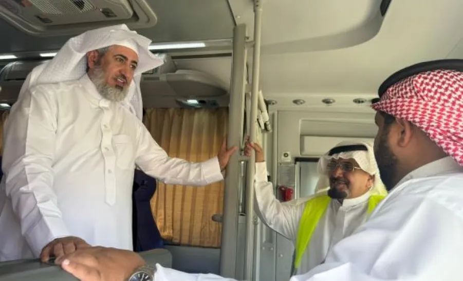 The Vice-Rector on tour of inspection to transportation services  -  1