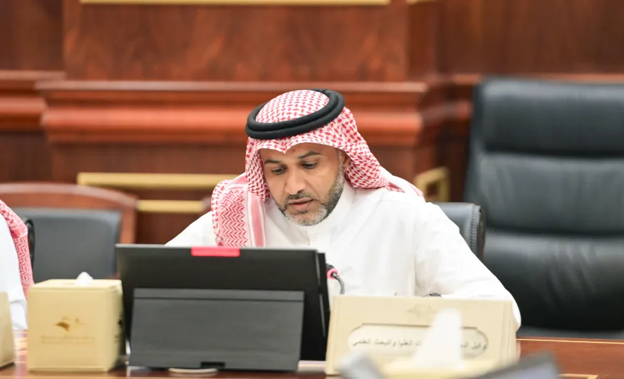 MU COUNCIL HOLDS ITS FIRST MEETING FOR THE ACADEMIC YEAR 1446
 -  وكيل الجامعة للدراسات العليا والبحث العلمي خلال مجلس الجامعة في جلسته الأولى للعام الجامعي 1446هـ