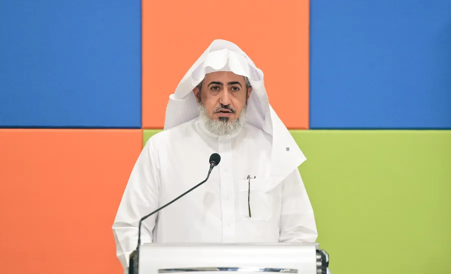 MU CONDUCTS A WORKSHOP TO LAUNCH THE 4TH STRATEGIC PLAN
 -  الدكتور مسلم الدوسري يتحدث في ورشة أعمال بناء الخطة الاستراتيجية الرابعة 
