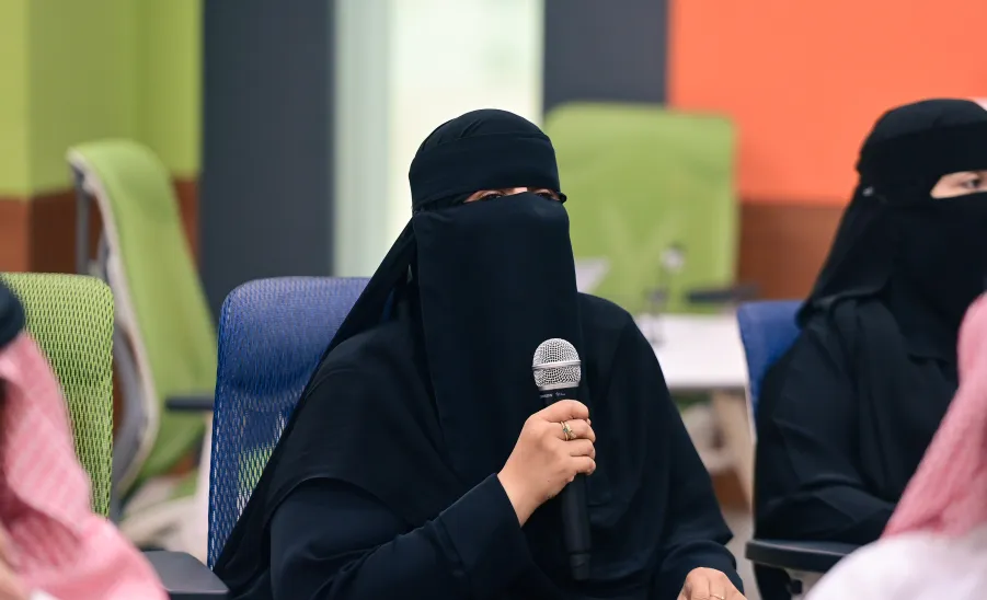 MU CONDUCTS A WORKSHOP TO LAUNCH THE 4TH STRATEGIC PLAN
 -  جانباً من المتحدثين في ورشة أعمال بناء الخطة الاستراتيجية الرابعة 