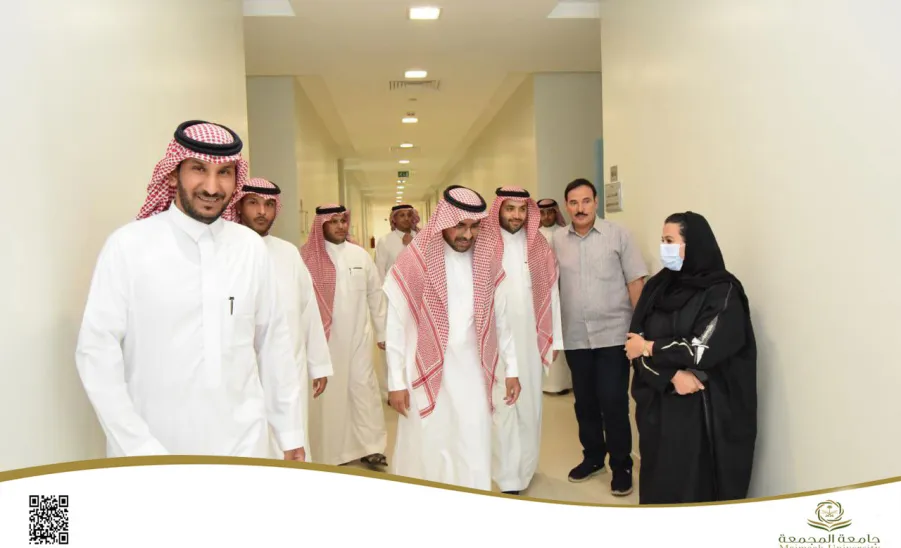 The dean of graduate studies and scientific research visits the college  -  زيارة عميد الدراسات العليا والبحث العلمي للكلية