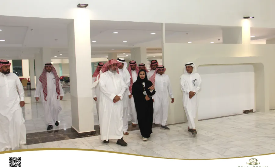 The Vice-Rector for Development and Investment visits the college  -  زيارة وكيل الجامعة للتنمية والاستثمار للكلية