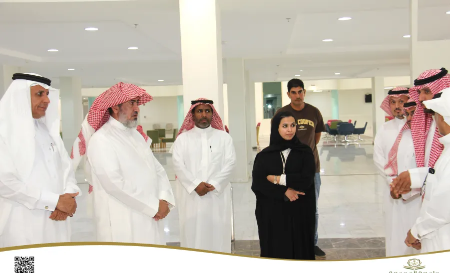 The Vice-Rector for Development and Investment visits the college  -  زيارة وكيل الجامعة للتنمية والاستثمار للكلية