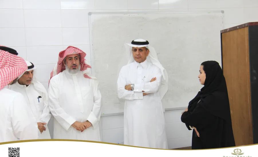 The Vice-Rector for Development and Investment visits the college  -  زيارة وكيل الجامعة للتنمية والاستثمار للكلية