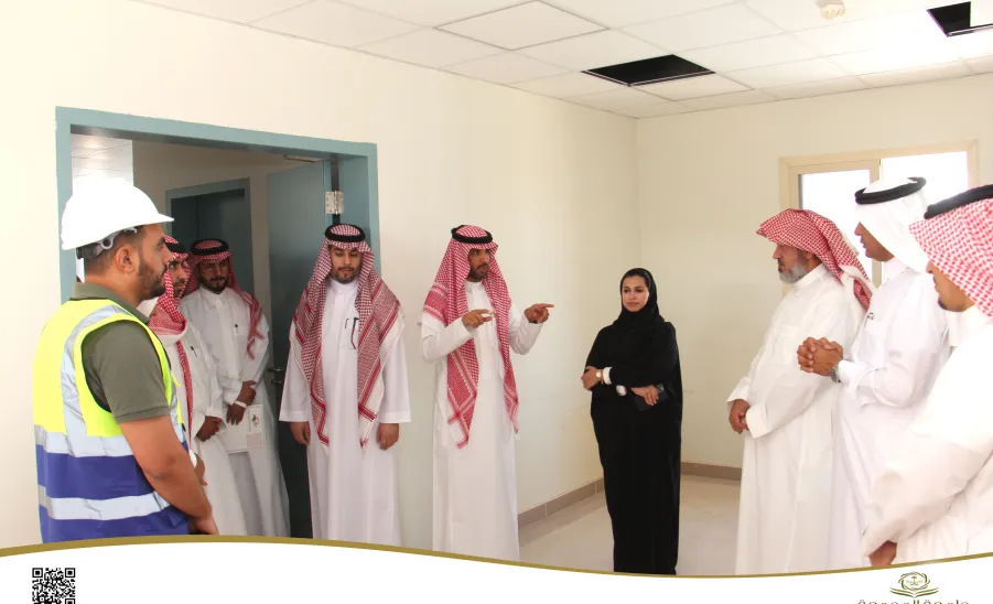 The Vice-Rector for Development and Investment visits the college  -  زيارة وكيل الجامعة للتنمية والاستثمار للكلية