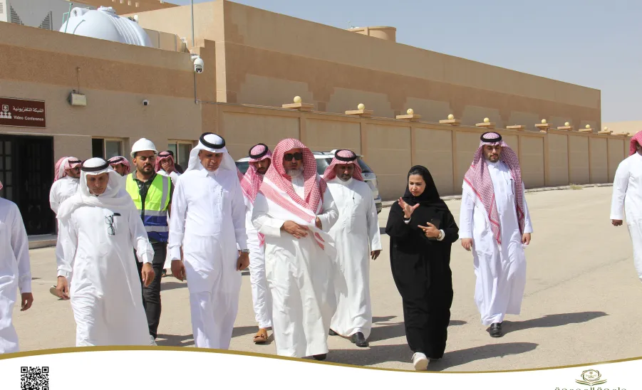 The Vice-Rector for Development and Investment visits the college  -  زيارة وكيل الجامعة للتنمية والاستثمار للكلية