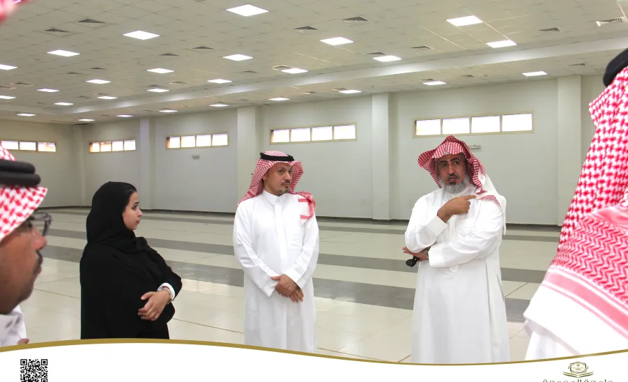 The Vice-Rector for Development and Investment visits the college  -  زيارة وكيل الجامعة للتنمية والاستثمار للكلية