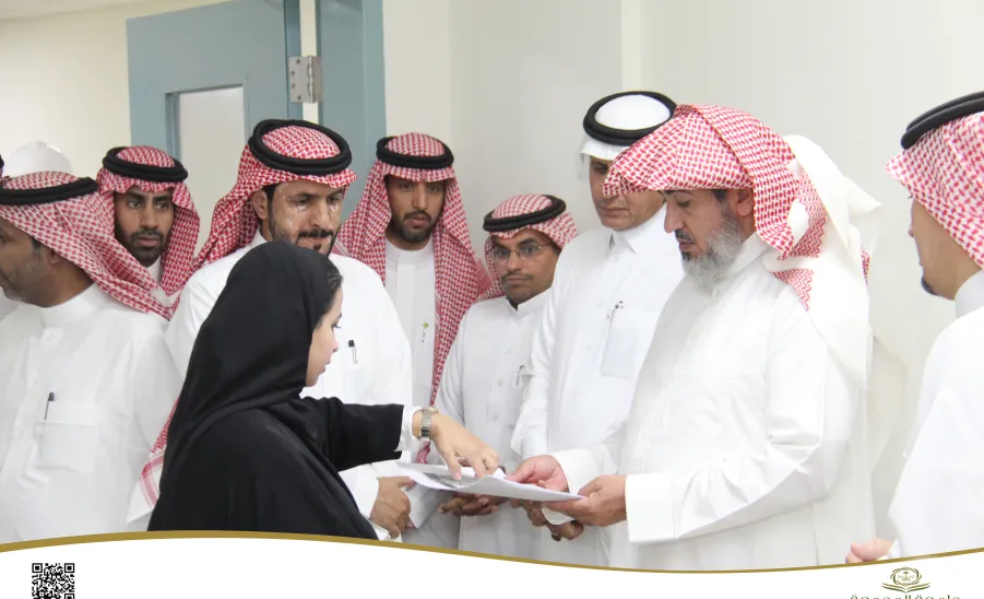 The Vice-Rector for Development and Investment visits the college  -  زيارة وكيل الجامعة للتنمية والاستثمار للكلية