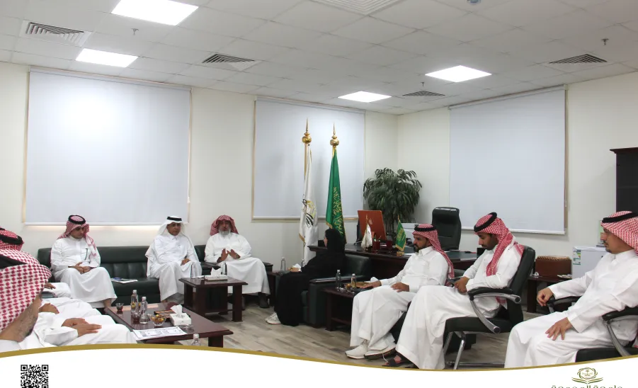 The Vice-Rector for Development and Investment visits the college  -  زيارة وكيل الجامعة للتنمية والاستثمار للكلية