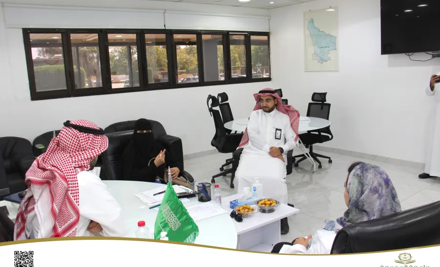 The dean of the college visits King Khalid Hospital in Majmaah -  زيارة مستشفى الملك خالد بالمجمعة