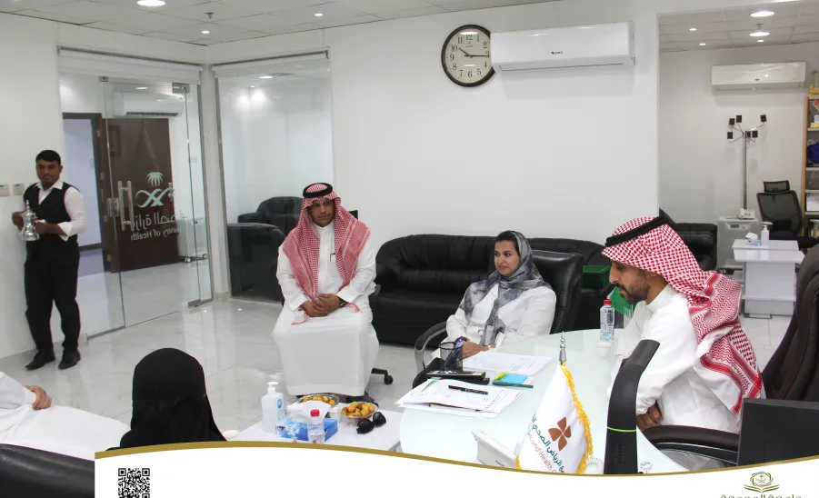 The dean of the college visits King Khalid Hospital in Majmaah -  زيارة مستشفى الملك خالد بالمجمعة