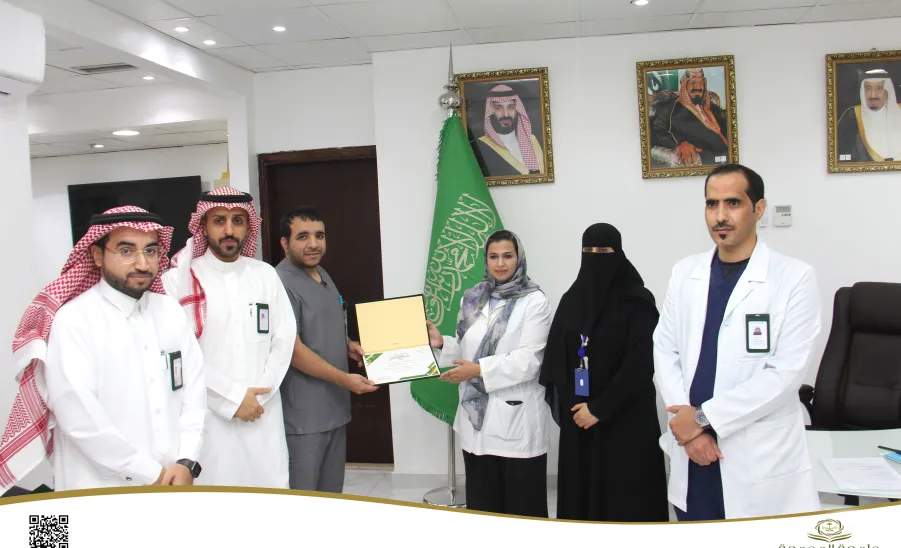 The dean of the college visits King Khalid Hospital in Majmaah -  زيارة مستشفى الملك خالد بالمجمعة