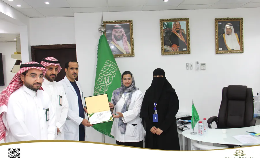 The dean of the college visits King Khalid Hospital in Majmaah -  زيارة مستشفى الملك خالد بالمجمعة