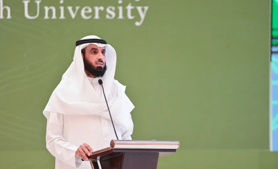 ANNUAL MEETING FOR FRESHMEN HELD BY MU - عميد القبول والتسجيل خلال اللقاء السنوي للطلبة المستجدين