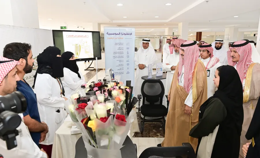 MU HOLDS AN OPENING CEREMONY OF THE COLLEGE OF NURSING  - جامعة المجمعة