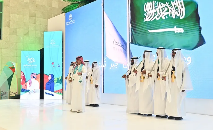 MU HOLDS A SPECIAL CEREMONY TO CELEBRATE THE 94th NATIONAL DAY -  الجامعةُ تقيمُ احتفالاً خاصاً بمناسبة اليوم الوطني 94 