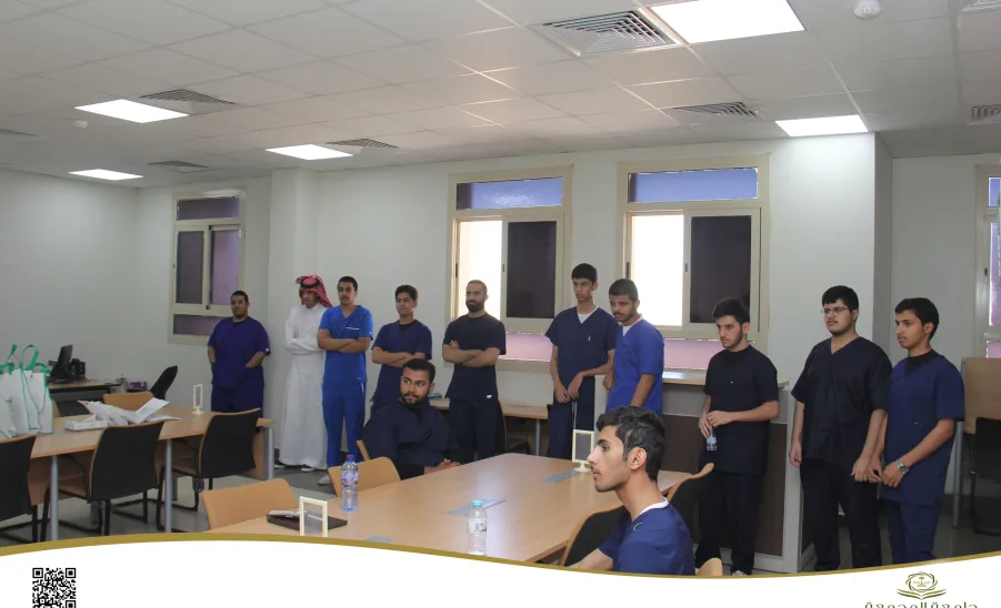 The Student Activities Unit conducts a tour to the library  - وحدة الأنشطة الطلابية بكلية التمريض تنظم زيارة تعريفية للمكتبة