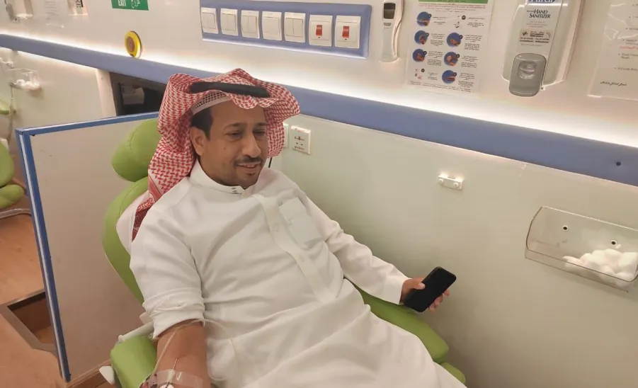 The Blood Bank launches a blood donation campaign on the 5th dates festival in Rawdat Sudair
 - حملة تبرع بالدم
