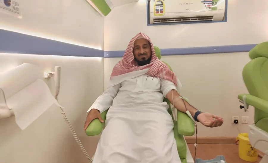 The Blood Bank launches a blood donation campaign on the 5th dates festival in Rawdat Sudair
 - حملة تبرع بالدم