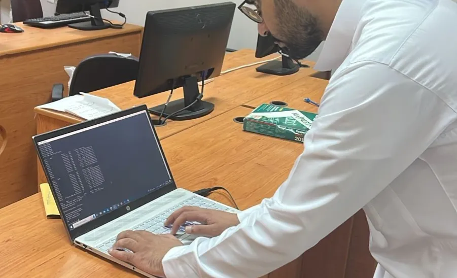 Maintenance of infrastructure and computer labs carried out by the Deanship of IT and e-Learning  - استمرار جهود عمادة تقنية المعلومات والتعليم الإلكتروني في تطوير وصيانة البنية التحتية