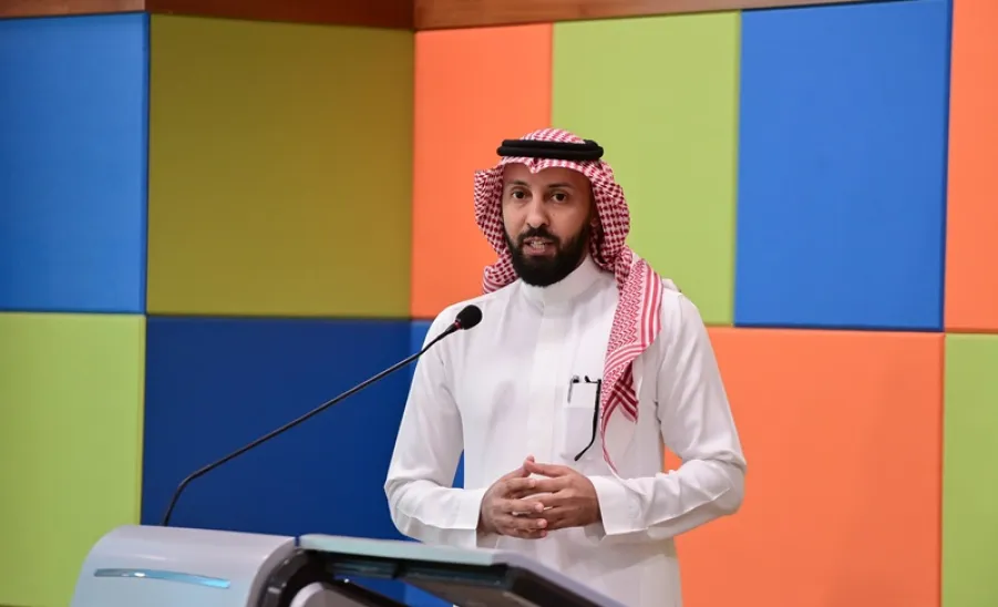 A WORKSHOP HELD BY THE VICE-RECTOR'S OFFICE FOR GRADUATE STUDIES AND SCIENTIFIC RESEARCH ON HOW TO IMPROVE THE UNIVERSTIY'S RANKINGS  - المشرف على إدارة التصنيف سعادة د. أحمد بن عبدالرحمن الجبر