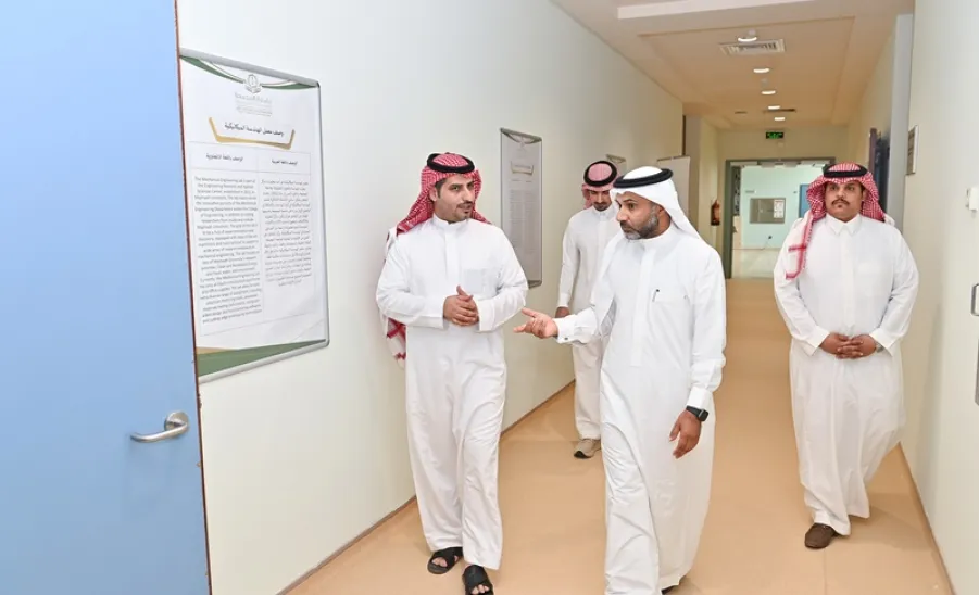 MU VICE-RECTOR LAUNCHES THE 2ND RESEARCH SCHOOL  - جامعة المجمعة