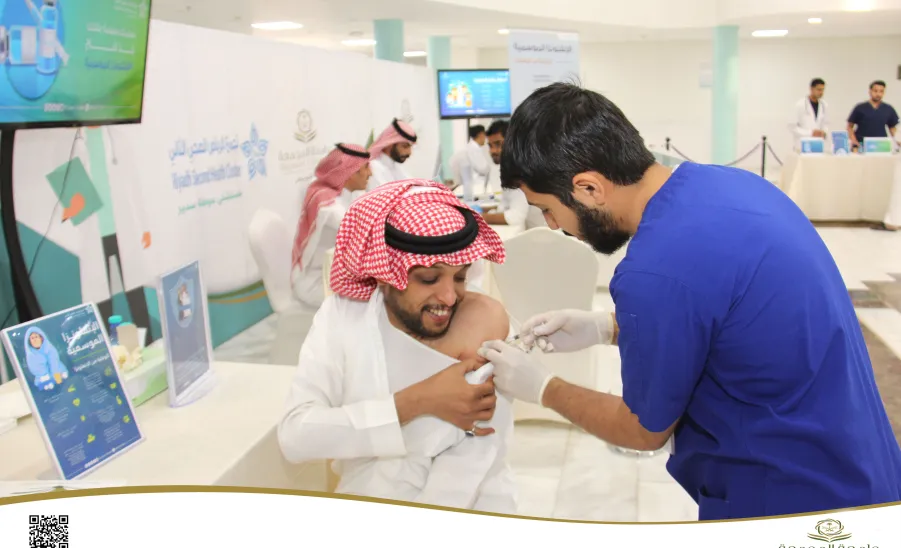 كلية التمريض تنظم حملة التطعيم ضد الإنفلونزا الموسمية - كلية التمريض تنظم حملة التطعيم ضد الإنفلونزا الموسمية