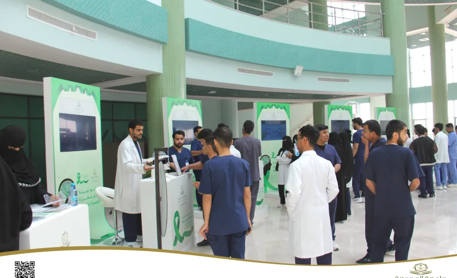 College of Nursing participates in World Mental Health Day event -  كلية التمريض تشارك في فعالية اليوم العالمي للصحة النفسية