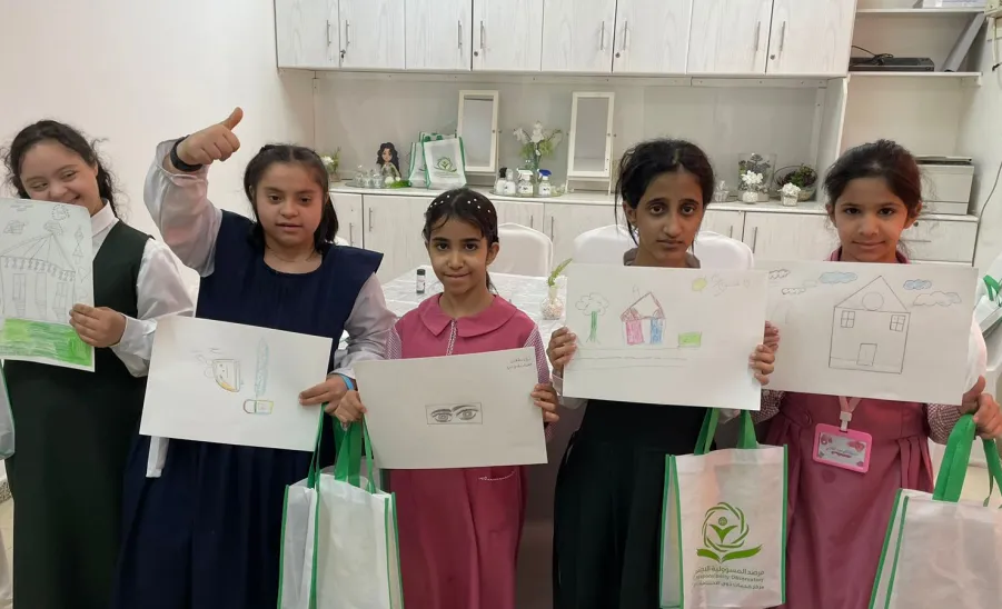 The Social Responsibility Observatory holds a training course entitled (Principles of Drawing Arts) for students  - مبادئ فنون الرسم 