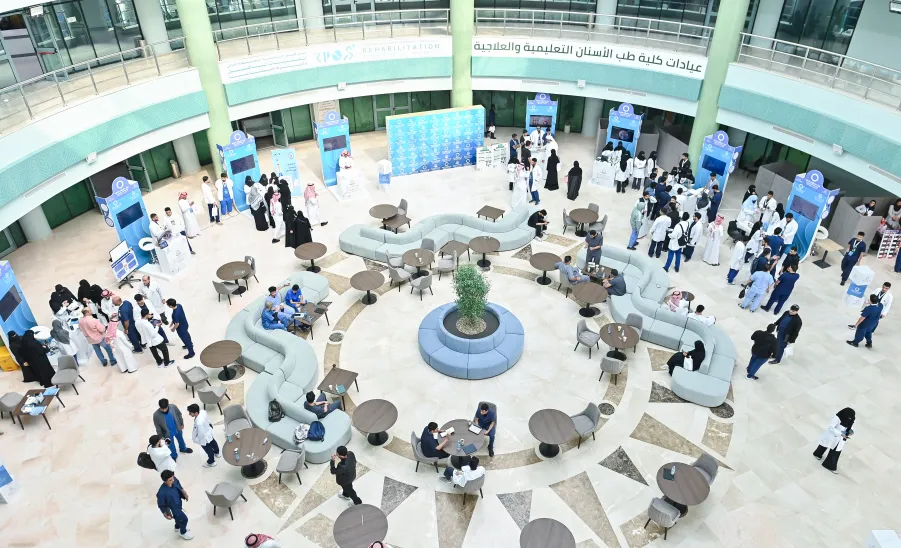 AN EXHIBITION HELD AT MU ON THE WORLD DIABETES DAY 2024 - جامعة المجمعة