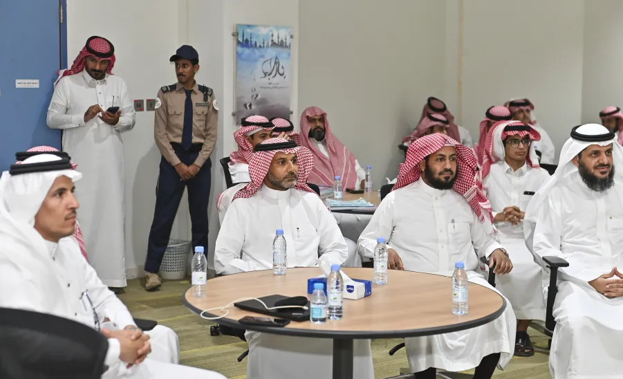 كرسي محمد الفوزان للتركات يقيم ندوة علمية بعنوان "أثر التقنية على التركات" - وكيل الجامعة للدراسات العليا والبحث العلمي خلال ندوة علمية بعنوان "أثر التقنية على التركات"