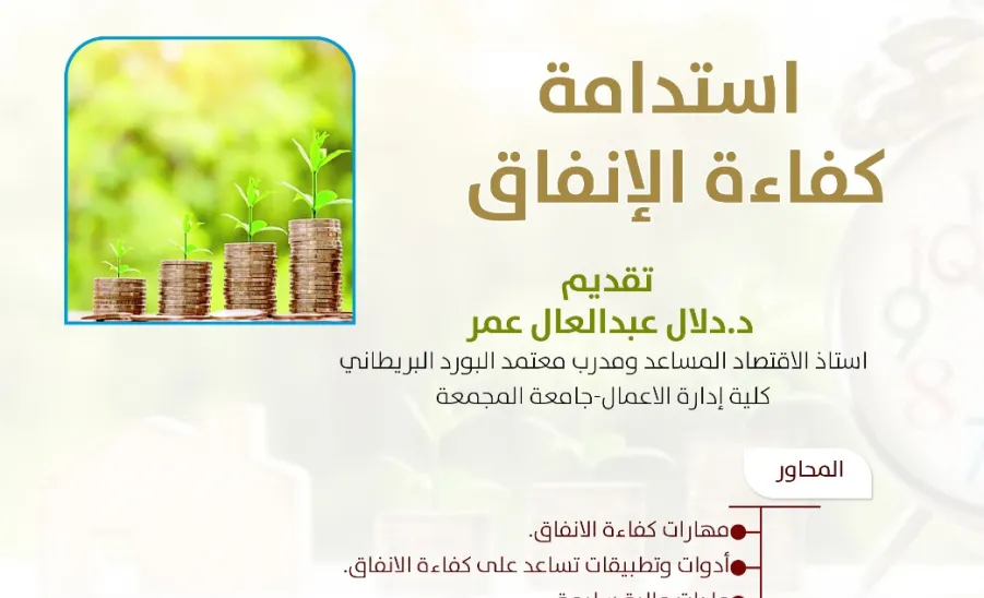 SRO holds a workshop entitled: (Sustainability of Spending Efficiency) - مرصد المسؤولية الاجتماعية يقيم ورشة عمل بعنوان استدامة كفاءة الإنفاق  