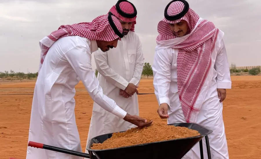 MU RECTOR TOURS THE SPRING ZONE - جامعة المجمعة 