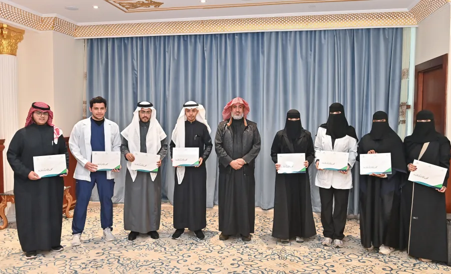 College of Nursing ranked among top three colleges in the field of volunteer and community work for the year 2024  -  كلية التمريض ضمن أفضل ثلاث كليات في مجال العمل التطوعي والمجتمعي لعام 2024م