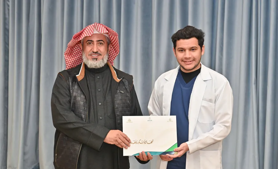 College of Nursing ranked among top three colleges in the field of volunteer and community work for the year 2024  -  كلية التمريض ضمن أفضل ثلاث كليات في مجال العمل التطوعي والمجتمعي لعام 2024م