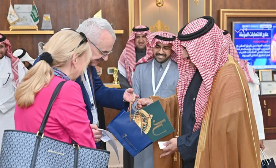 A DELEGATION OF POLISH UNIVERSITIES RECTORS VISIT MU - وفدٌ من رؤساء وقيادات الجامعات البولندية يزور الجامعة