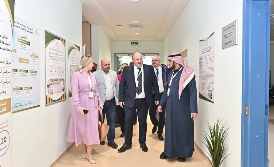 A DELEGATION OF POLISH UNIVERSITIES RECTORS VISIT MU - وفدٌ من رؤساء وقيادات الجامعات البولندية يزور الجامعة