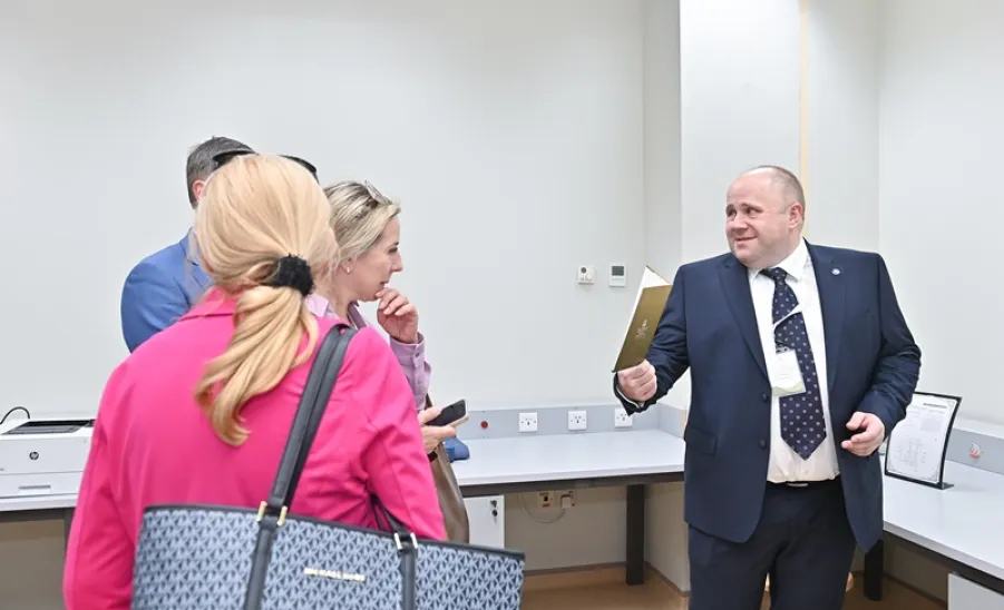 A DELEGATION OF POLISH UNIVERSITIES RECTORS VISIT MU - وفدٌ من رؤساء وقيادات الجامعات البولندية يزور الجامعة