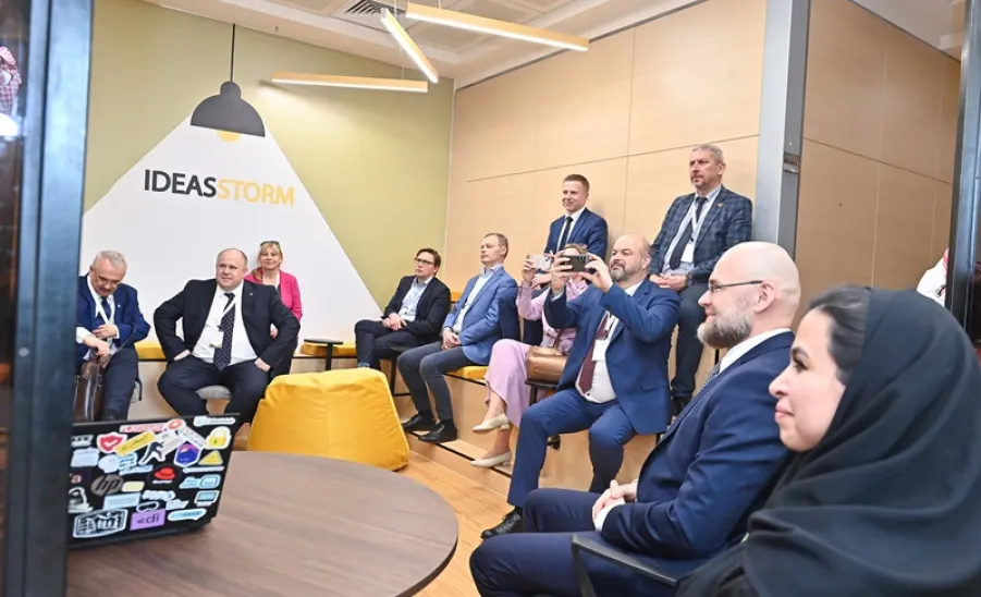 A DELEGATION OF POLISH UNIVERSITIES RECTORS VISIT MU - وفدٌ من رؤساء وقيادات الجامعات البولندية يزور الجامعة